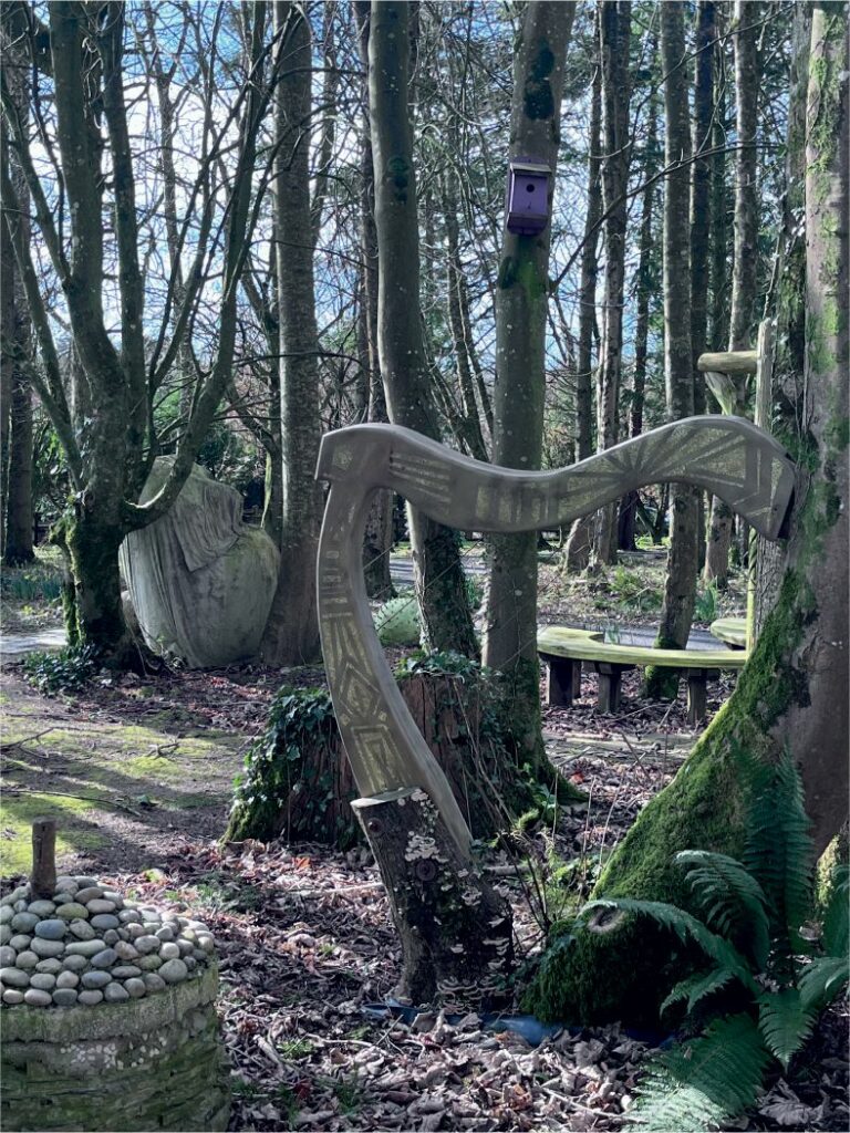 photo of the playground feature at carriglea outdoor walking trails